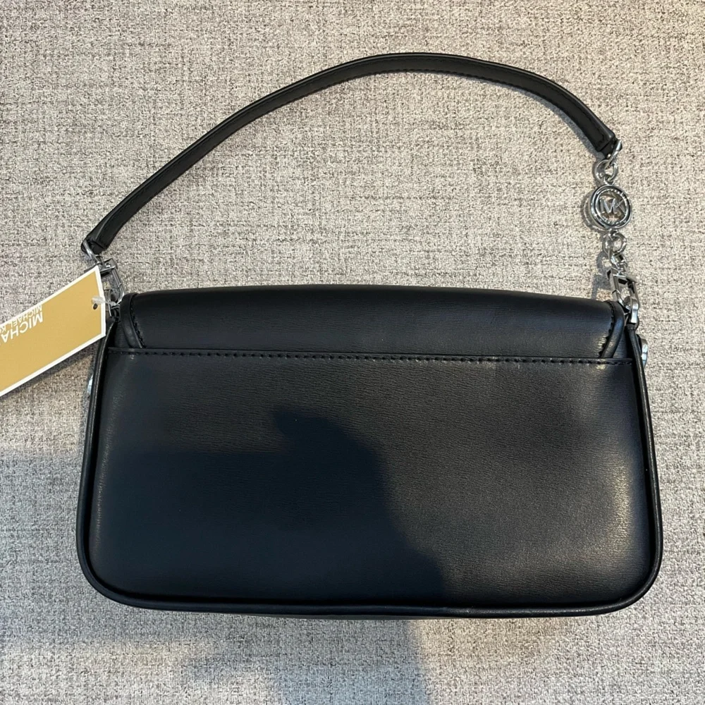 (SOLD) MICHAEL Michael Kors Bradshaw Small Leather Shoulder Bag - Picture 11 of 15